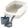 Frisco Open Top Cat Litter Box With Rim, Large & Frisco Plastic Litter Scooper With Caddy -Cat Supply Store 947526 MAIN. AC SS1800 V1693602686